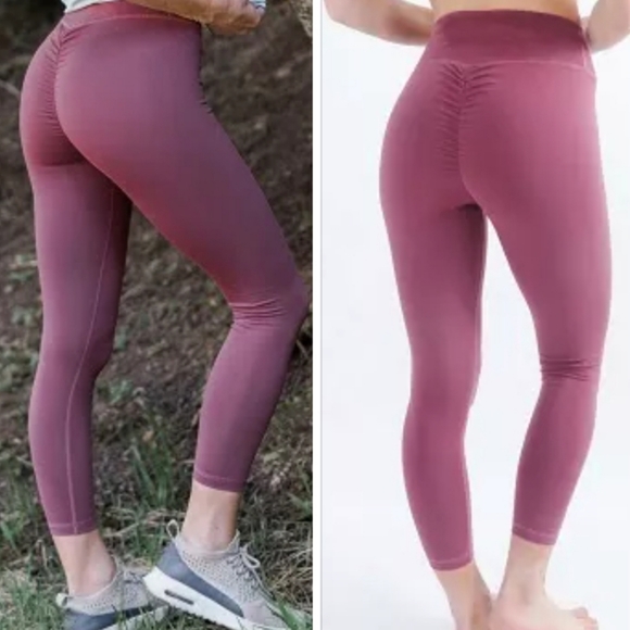 ZYIA Pants - ZYIA Scrunchy What Hi-Rise 7/8 Leggings